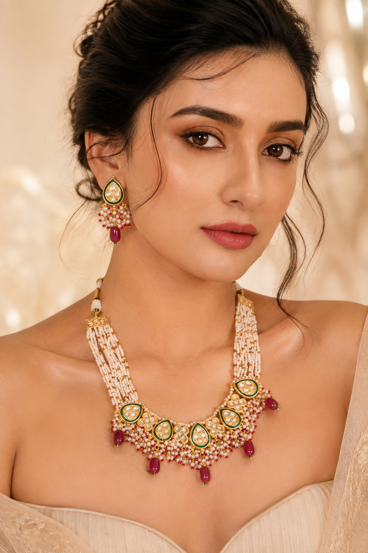 Classic Heritage Adornment Designer Necklace