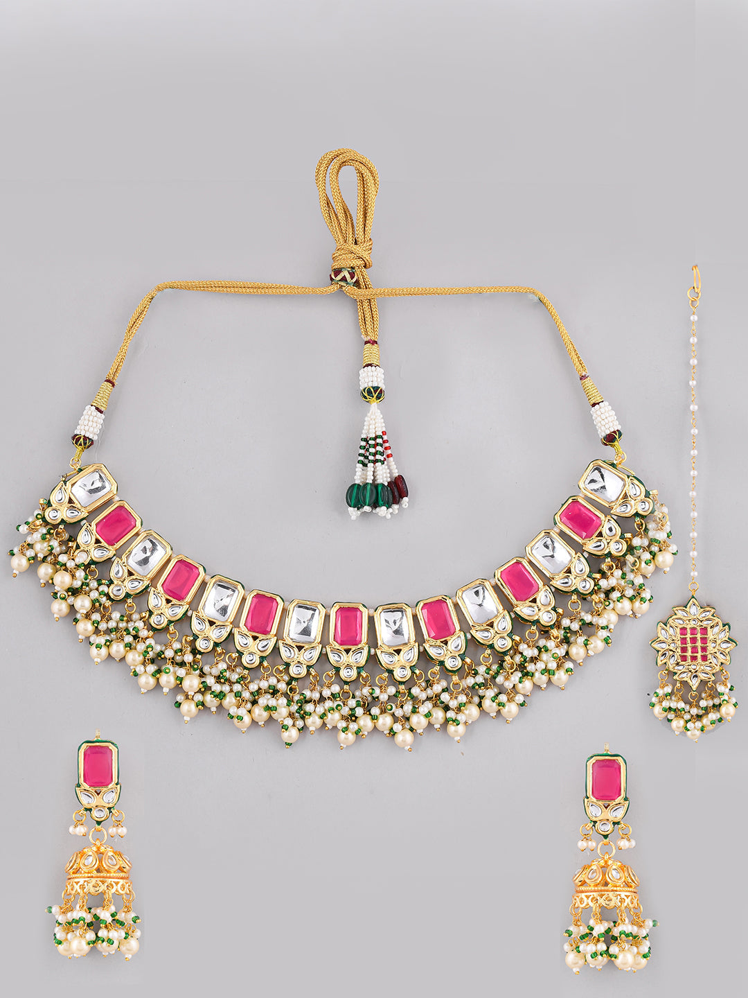 Luxe Simplicity Kundan Set