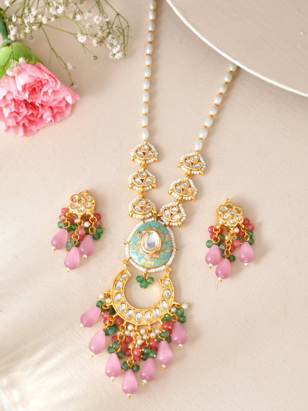Blushing Blossom Strand Necklace