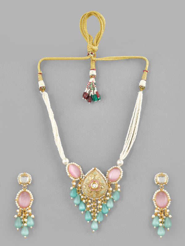 Royal Kundan Radiance Necklace