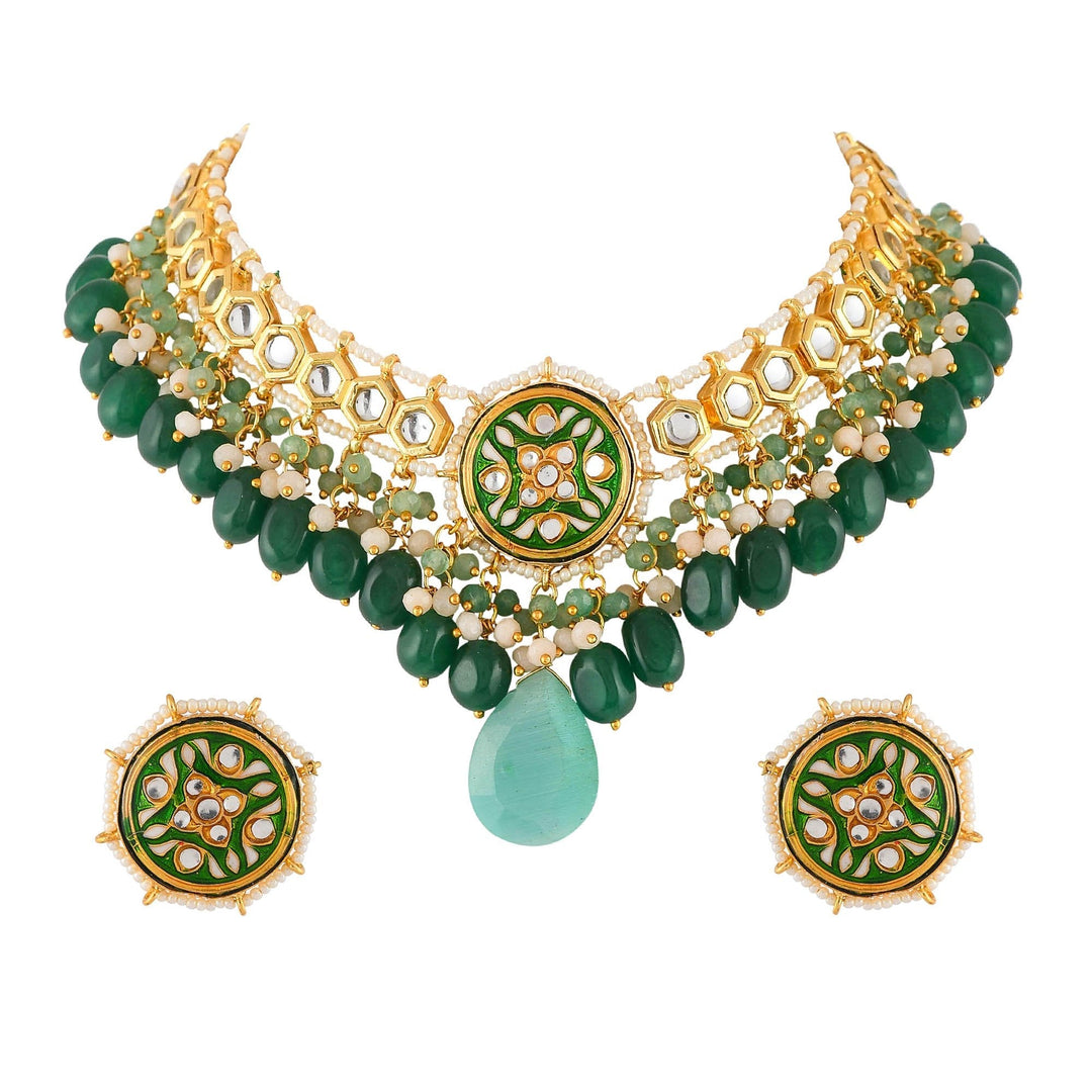 Dastoor Graceful Trend Setting Necklace Set