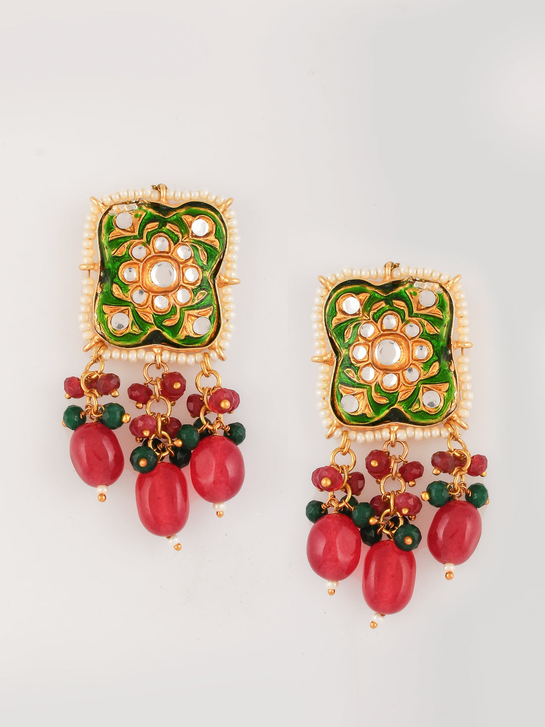 Dastoor Beautiful attention getting Beaded Choker Necklace Set