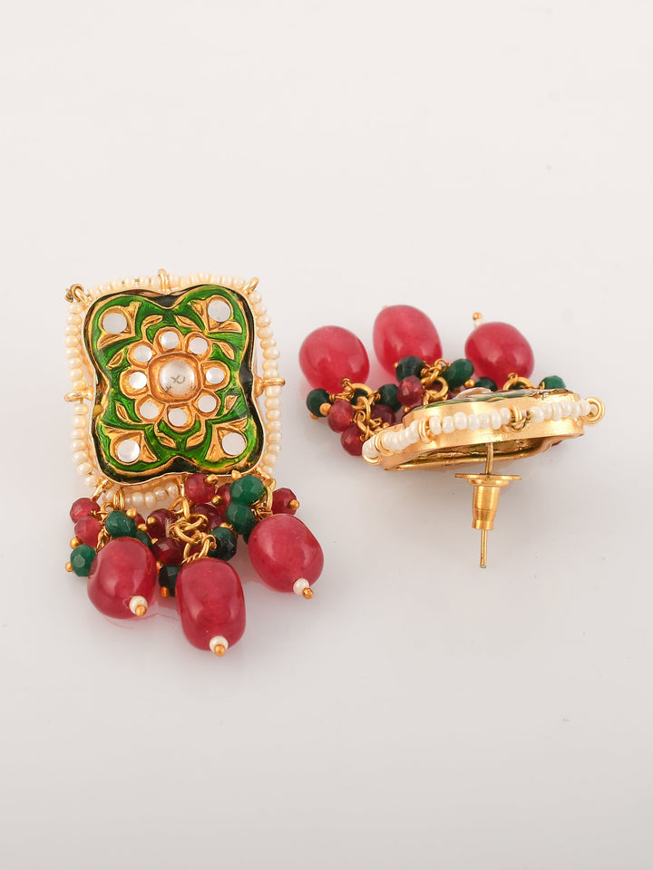 Dastoor Beautiful attention getting Beaded Choker Necklace Set