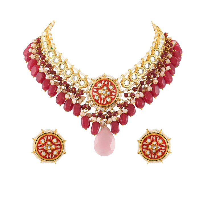Dastoor Classic Divine Choker Necklace Set