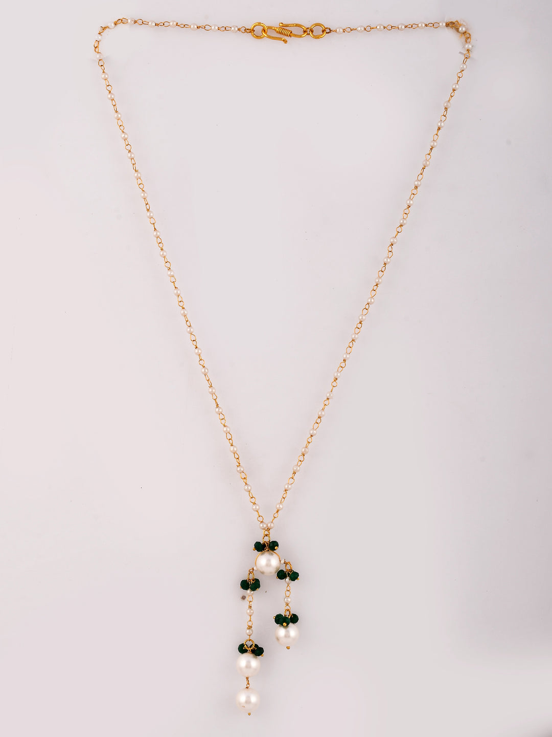 Dastoor Gold-Toned  White Brass Gold-Plated Necklace