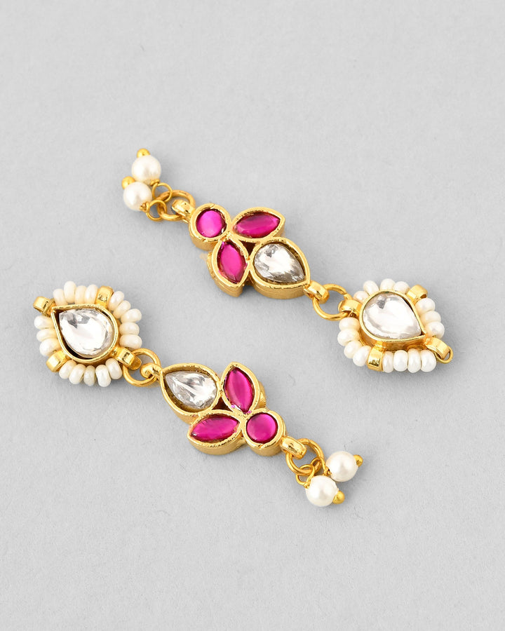 Jadau Pachhi kundan Choker Necklace set