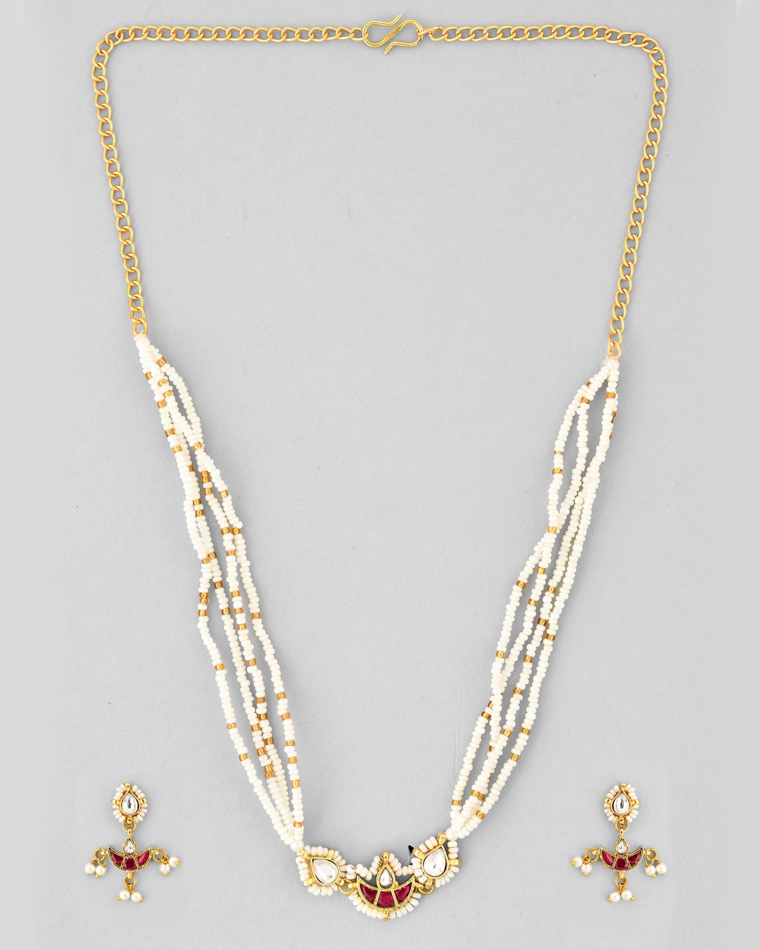 Jadau Pachhi kundan Choker Necklace set
