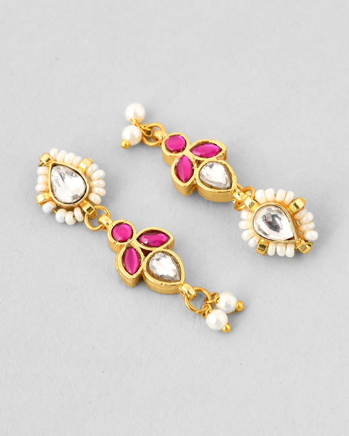 Jadau Pachhi kundan Choker Necklace set