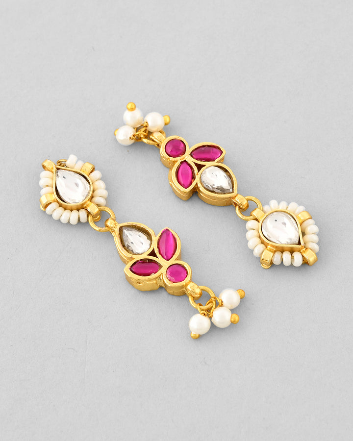 Jadau Pachhi kundan Choker Necklace set