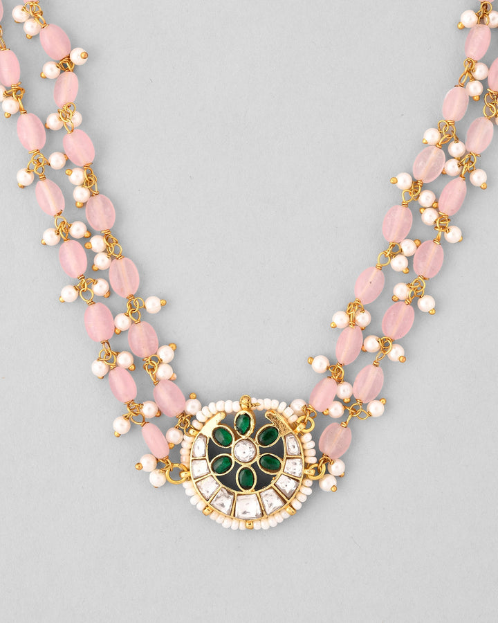 Jadau Pachhi kundan Choker Necklace set