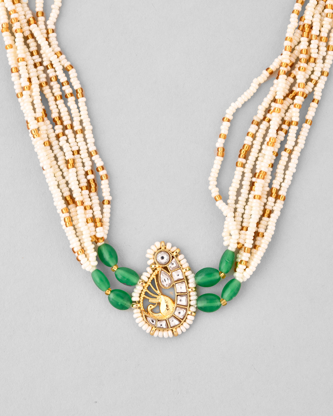 Jadau Pachhi kundan Choker Necklace set