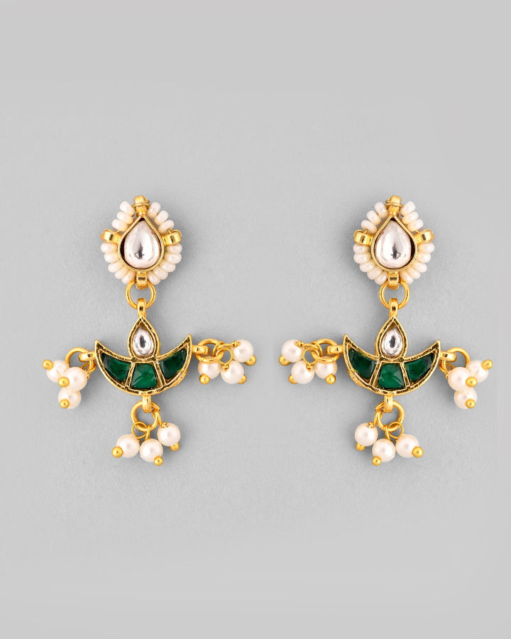 Jadau Pachhi kundan Choker Necklace set