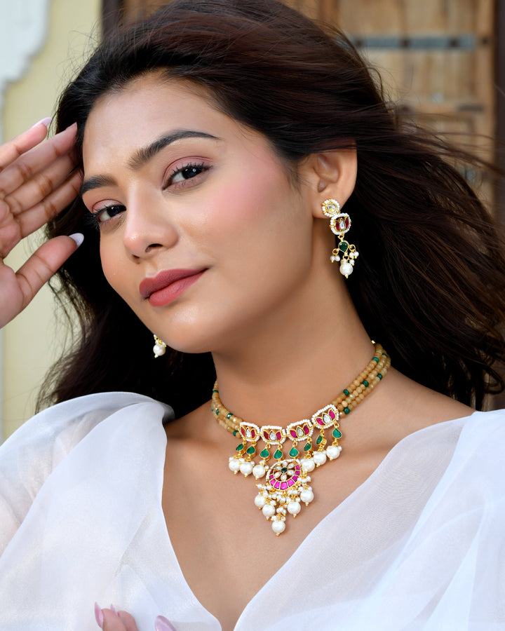 Pachhi Kundan Jewel Charm