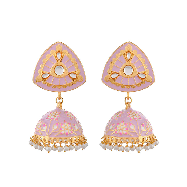 Dastoor Meenakari Beautiful  Earring