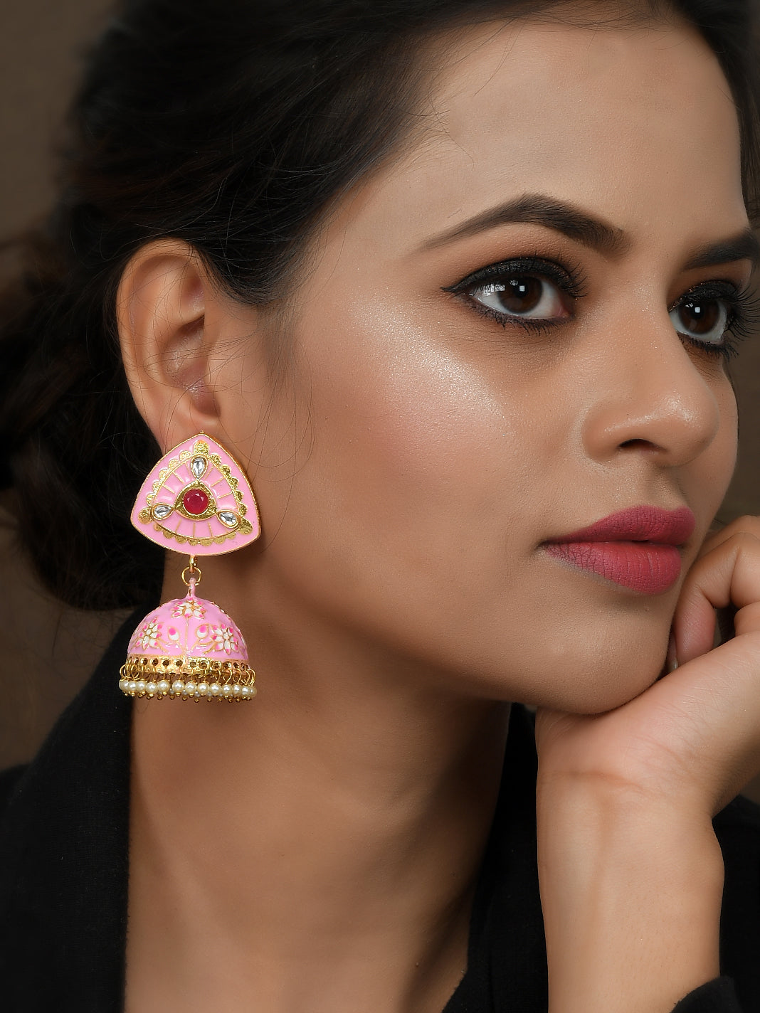 Dastoor Meenakari Beautiful  Earring