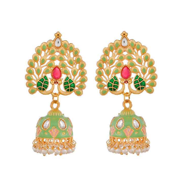 Dastoor Peacock Style Earring