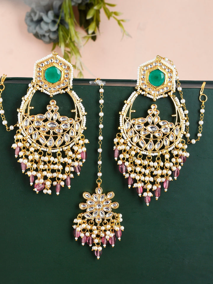 Mangtikka Earring set