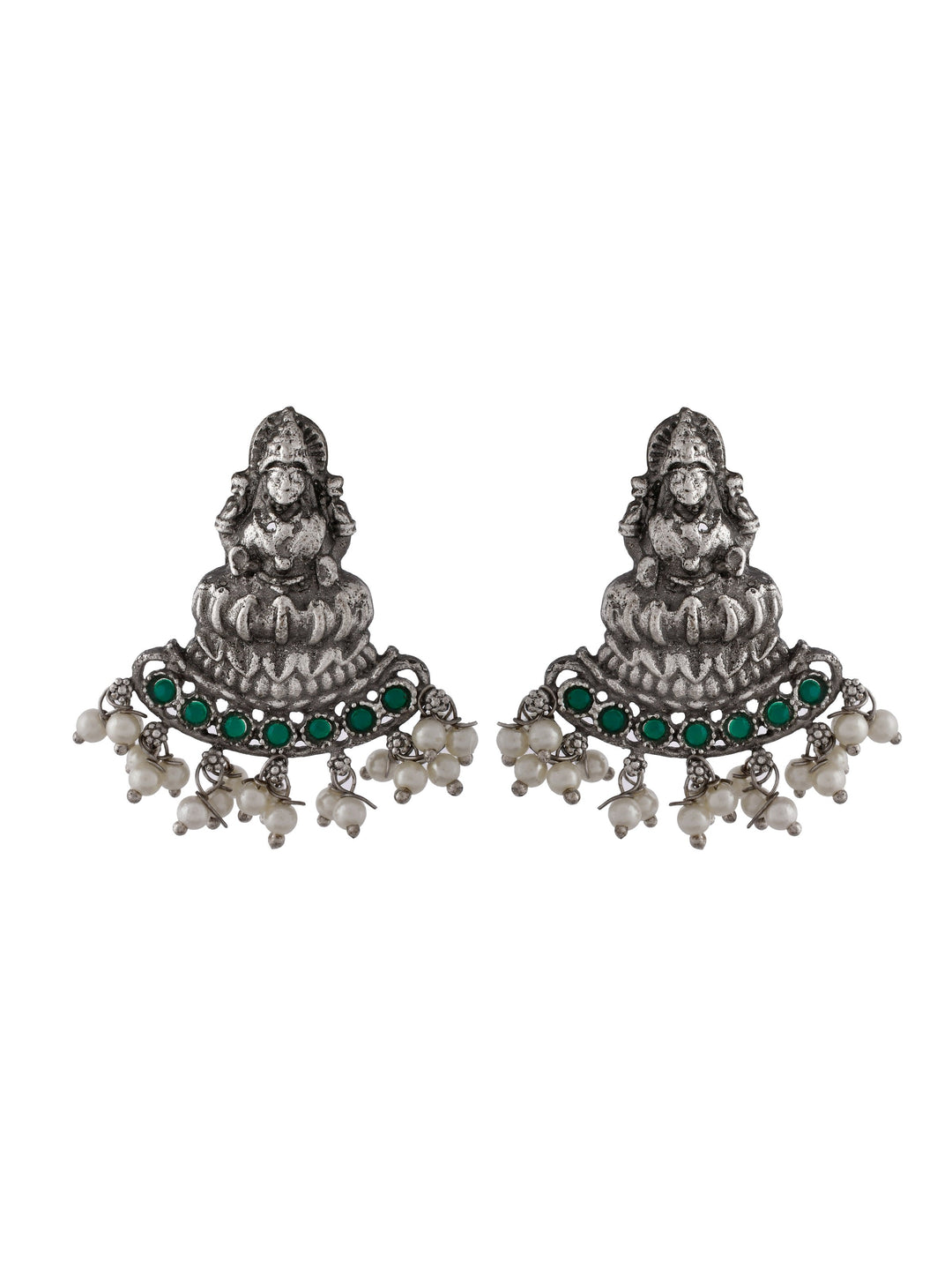 Silver Sprout Earring