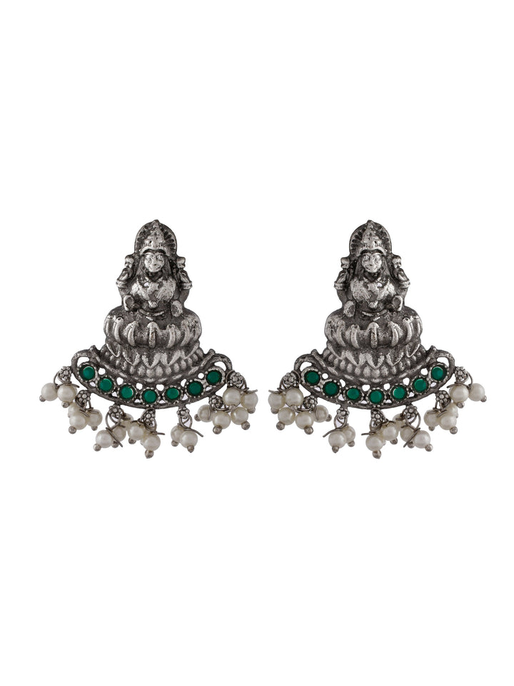 Silver Sprout Earring