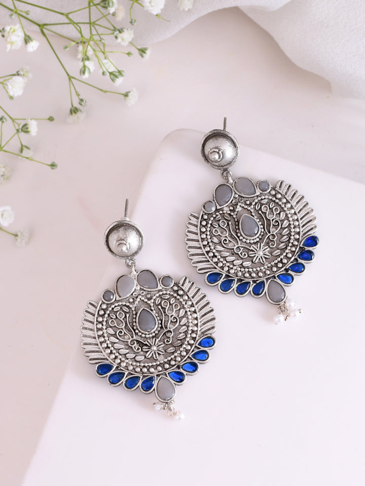 Royal Blue Radiance Earrings