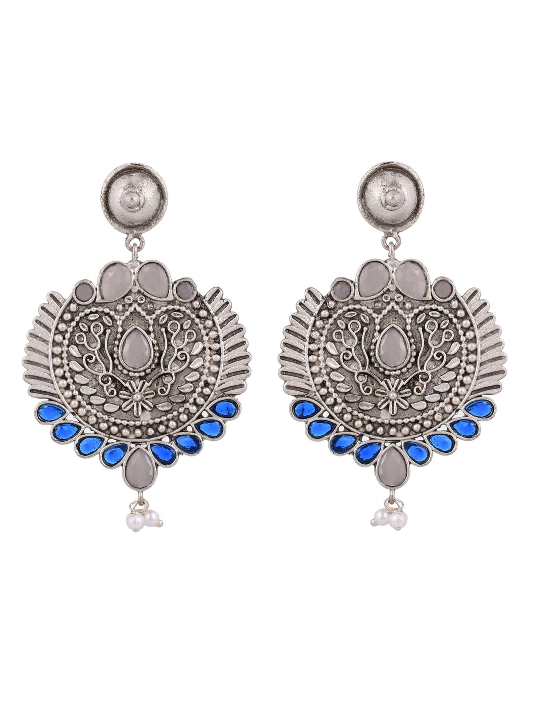 Royal Blue Radiance Earrings