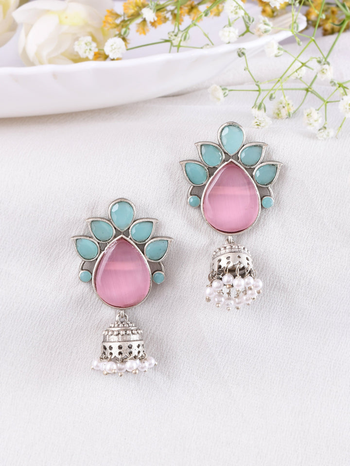 Pink Pearl Twilight Studs