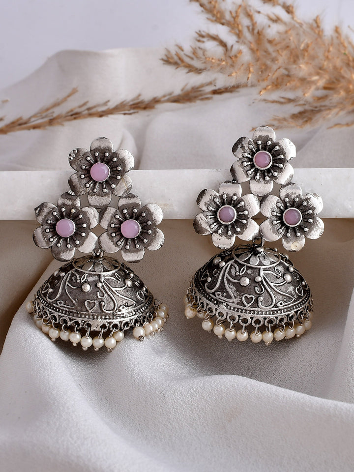 Rosy Radiance Studs