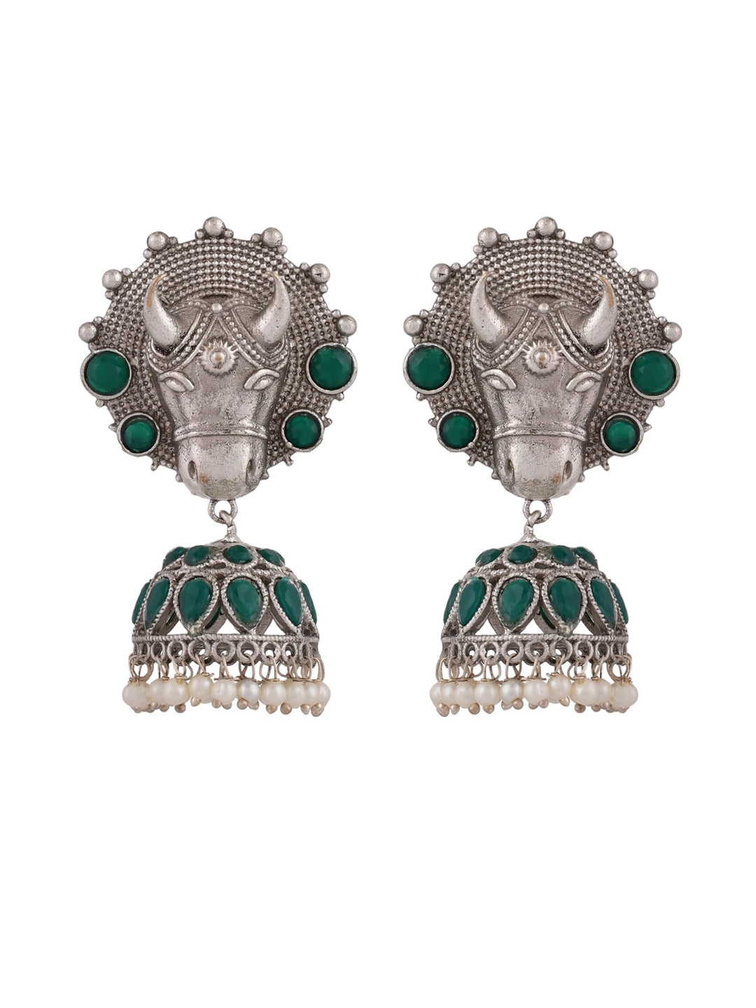 Green Grazers Earrings