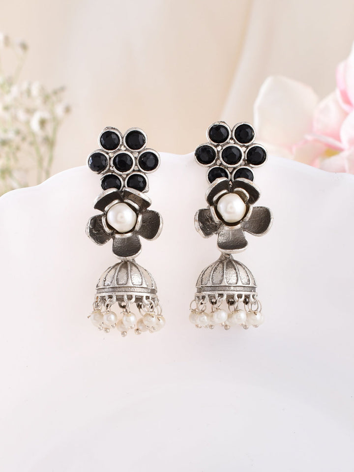 Scarlet Dream Jhumkis