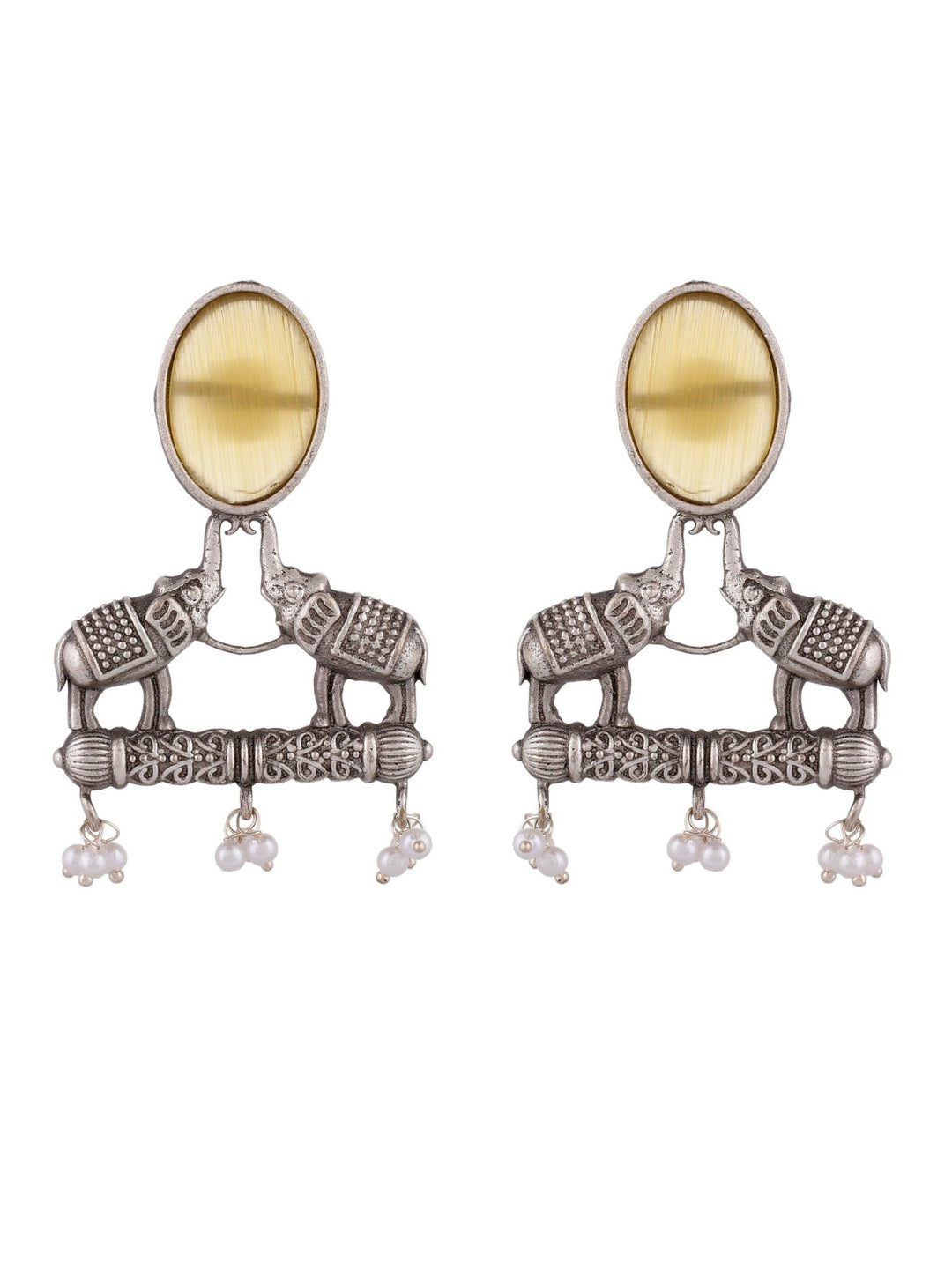 Canary Charm Studs