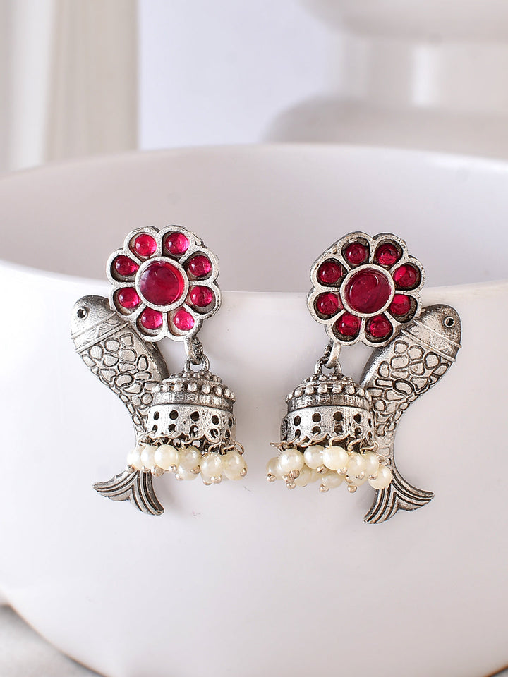 Ruby Floral Drops