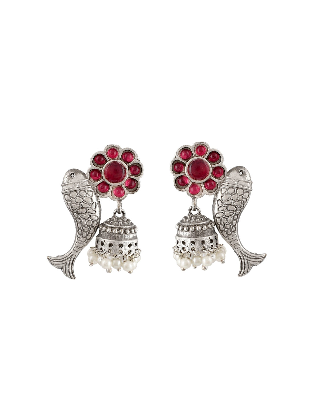 Ruby Floral Drops