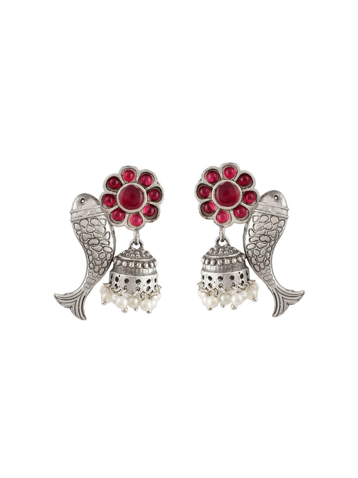 Ruby Floral Drops