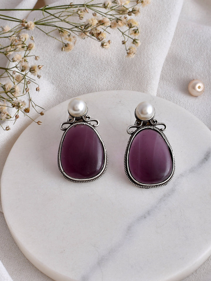 Stone Serenity Earring