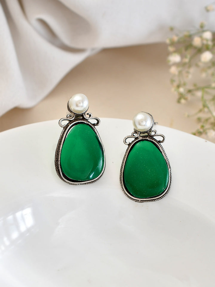 Gemstone Glint Earring