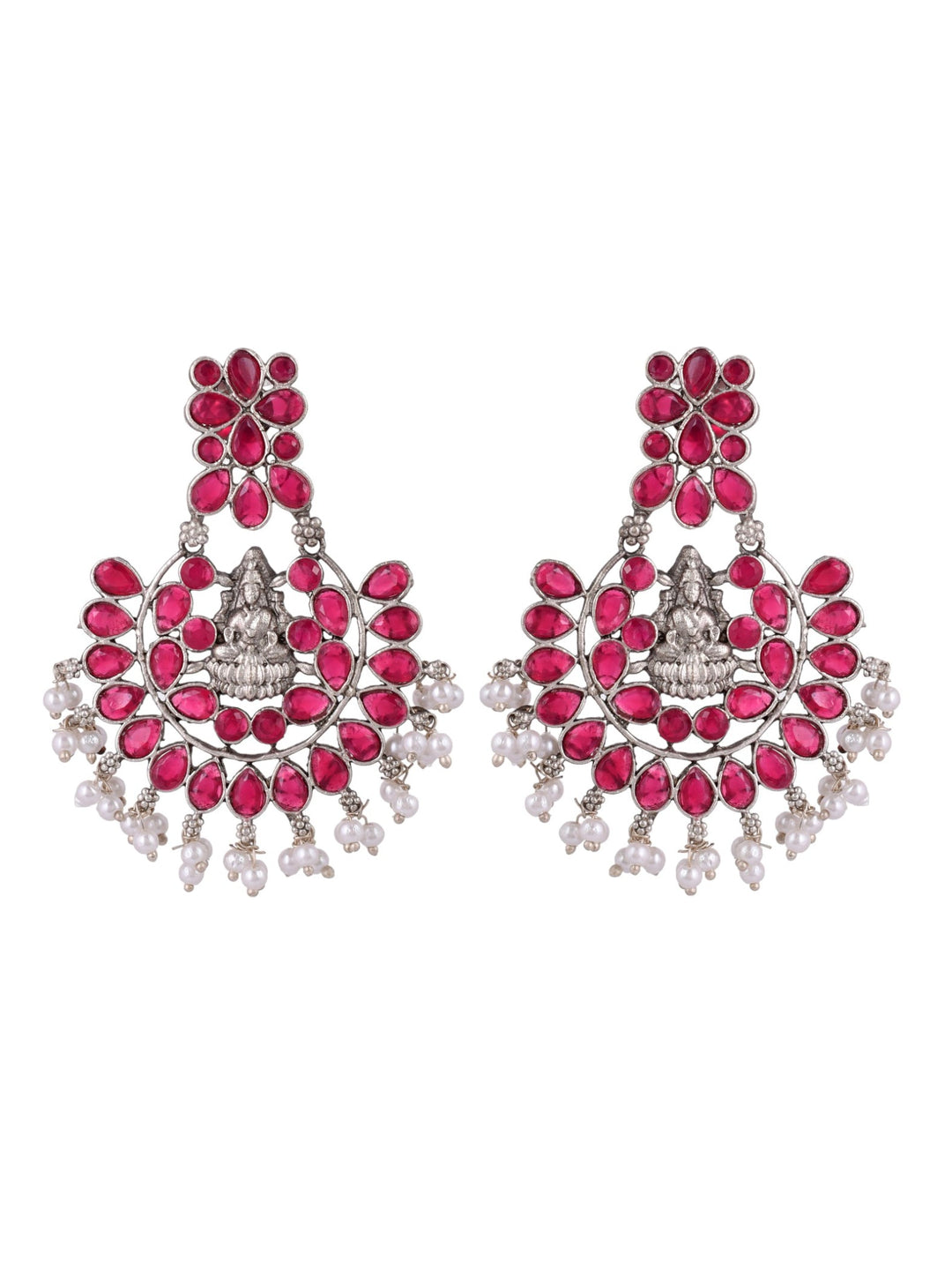 Rosewood Ruby Earring