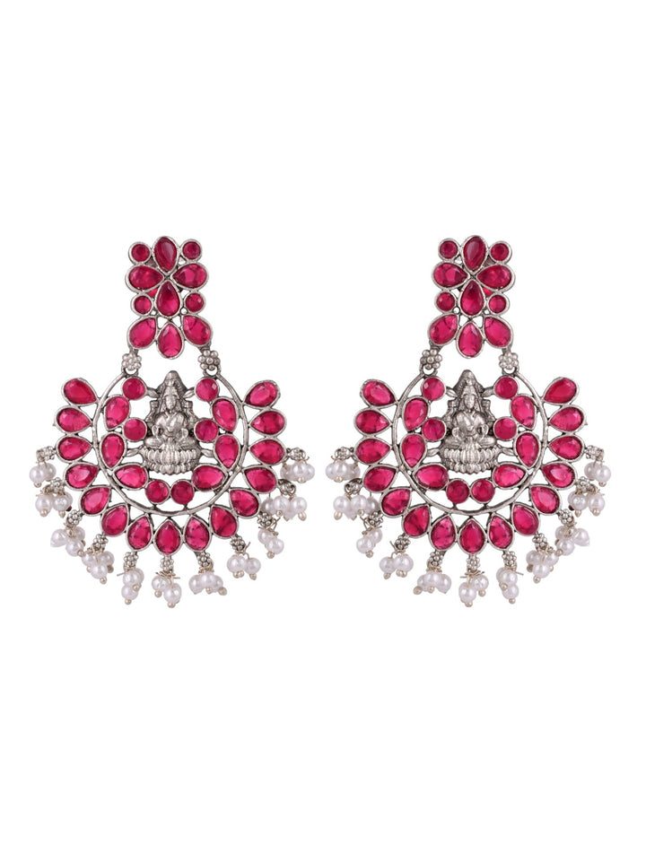 Rosewood Ruby Earring