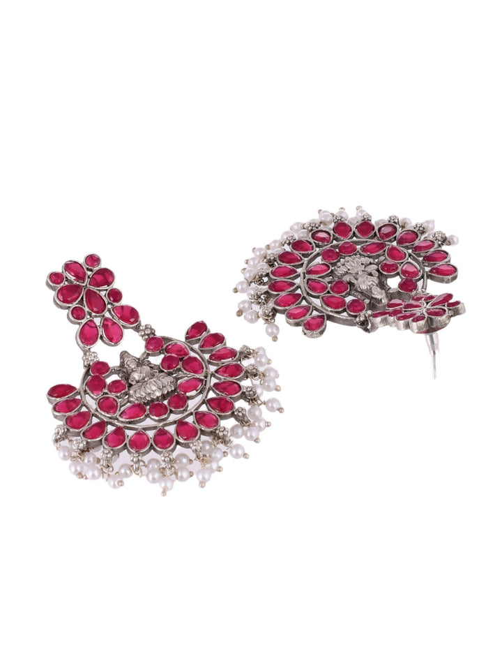 Rosewood Ruby Earring