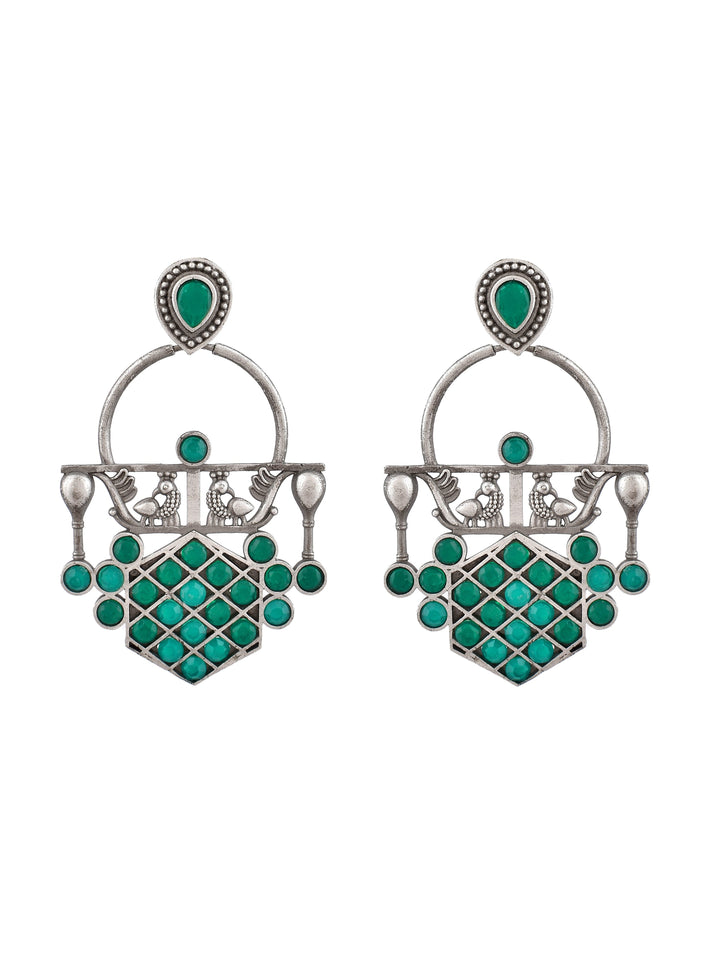 Emerald Eclipse Earring