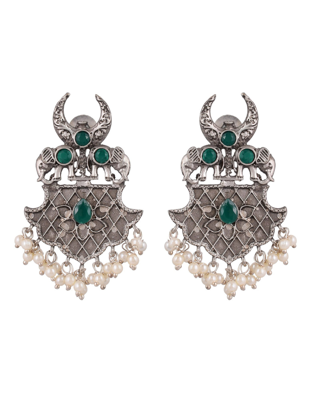 Green Glow Earring