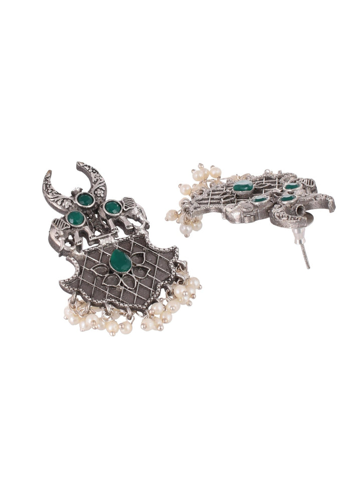 Green Glow Earring