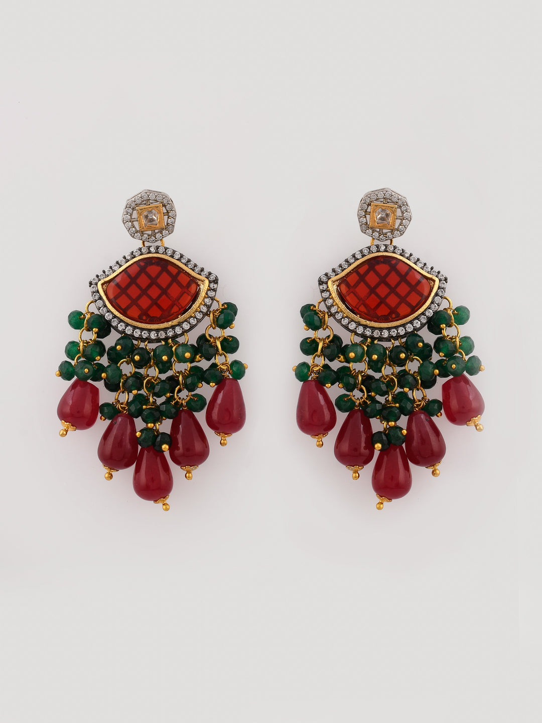 Dastoor Polki Kundan Designer Set