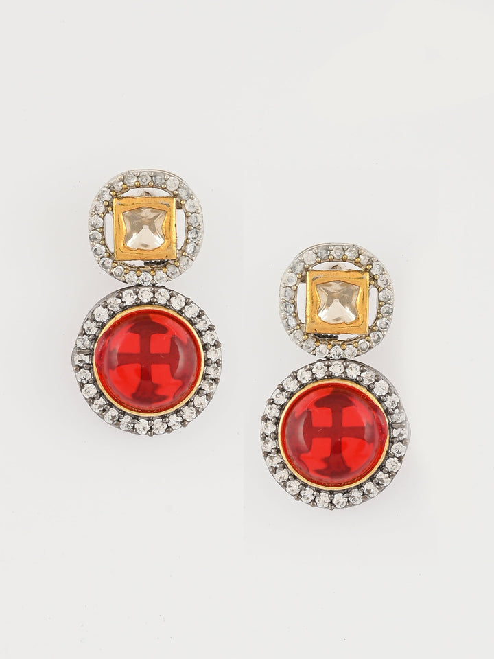 Polki Kundan Multicolour Neckalce Set
