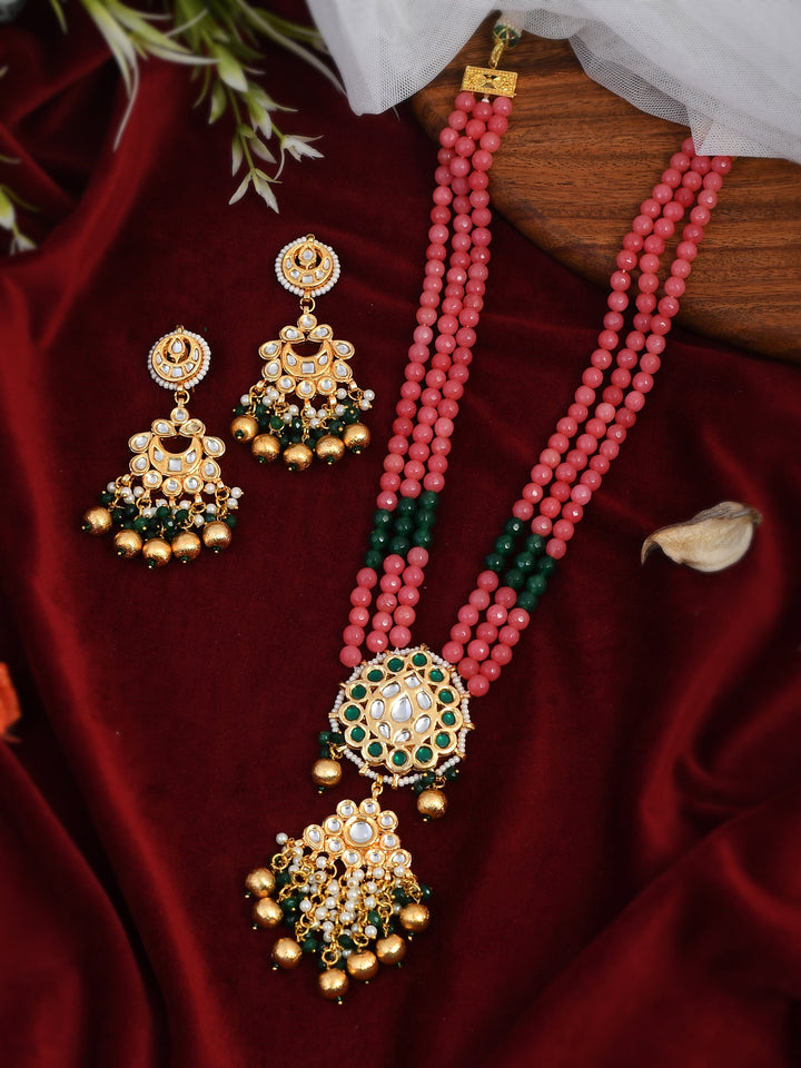 Dastoor Designer Multi Kundan Set