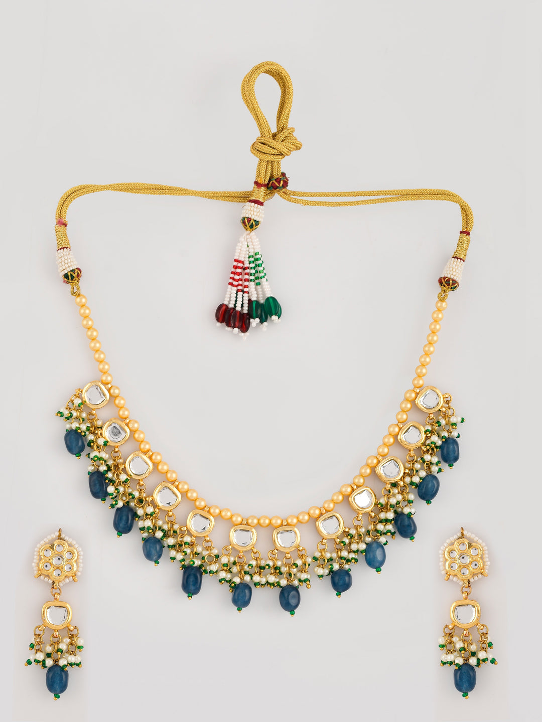 Royal Azure Elegance necklace set