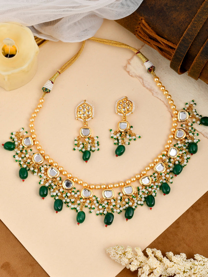 Dastoor Elegant Beautiful Necklace Set