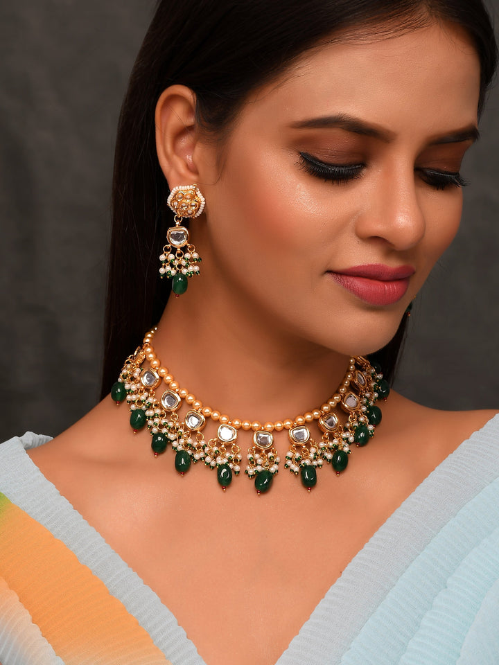 Dastoor Elegant Beautiful Necklace Set