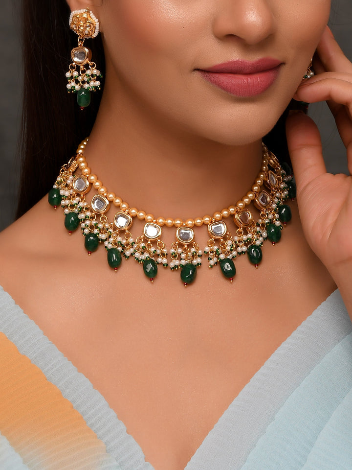 Dastoor Elegant Beautiful Necklace Set