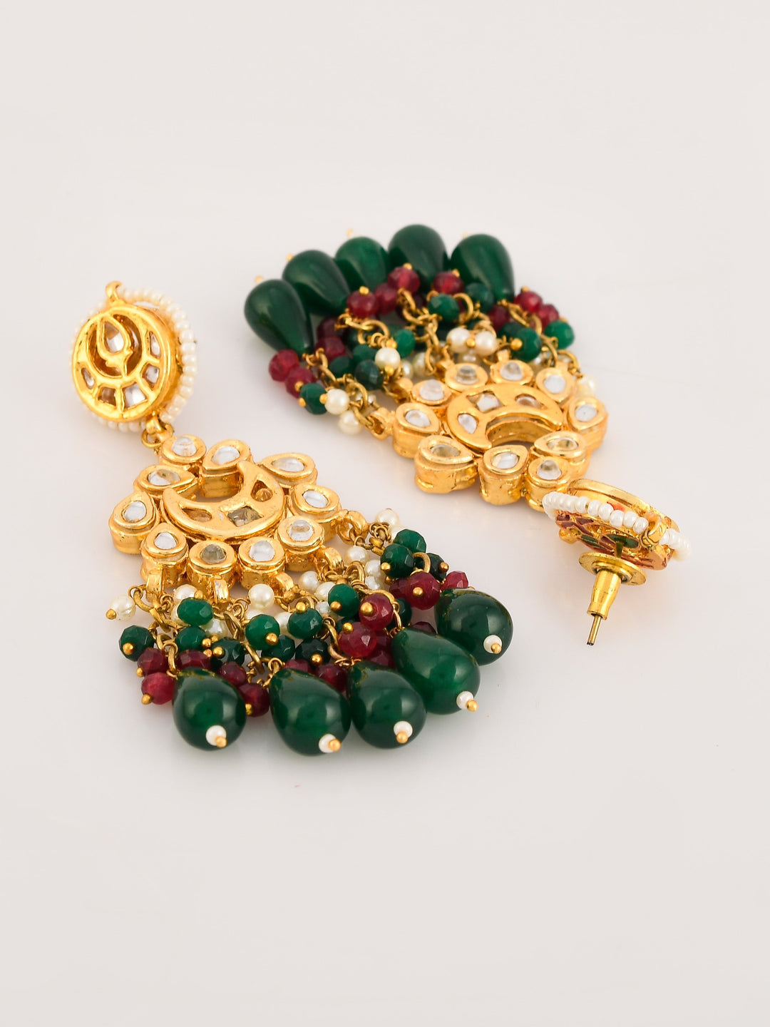 Dastoor Ruby Fern Elegance Choker Necklace Set