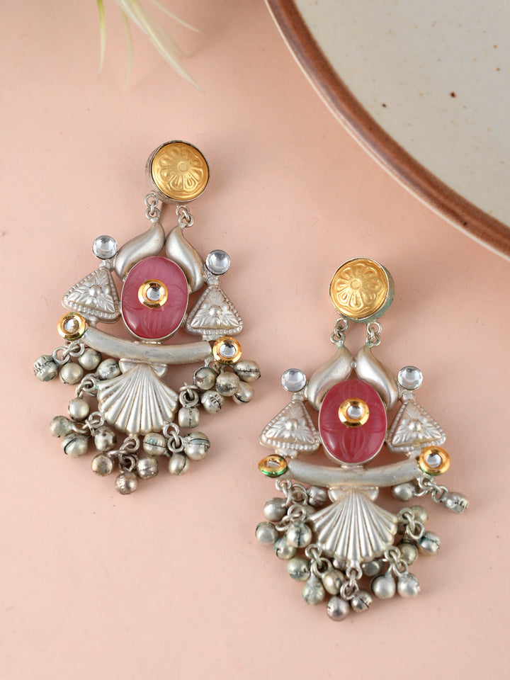 Designer Hancrafted Stone Earring
